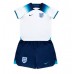 Cheap England Home Football Kit Children World Cup 2022 Short Sleeve (+ pants)